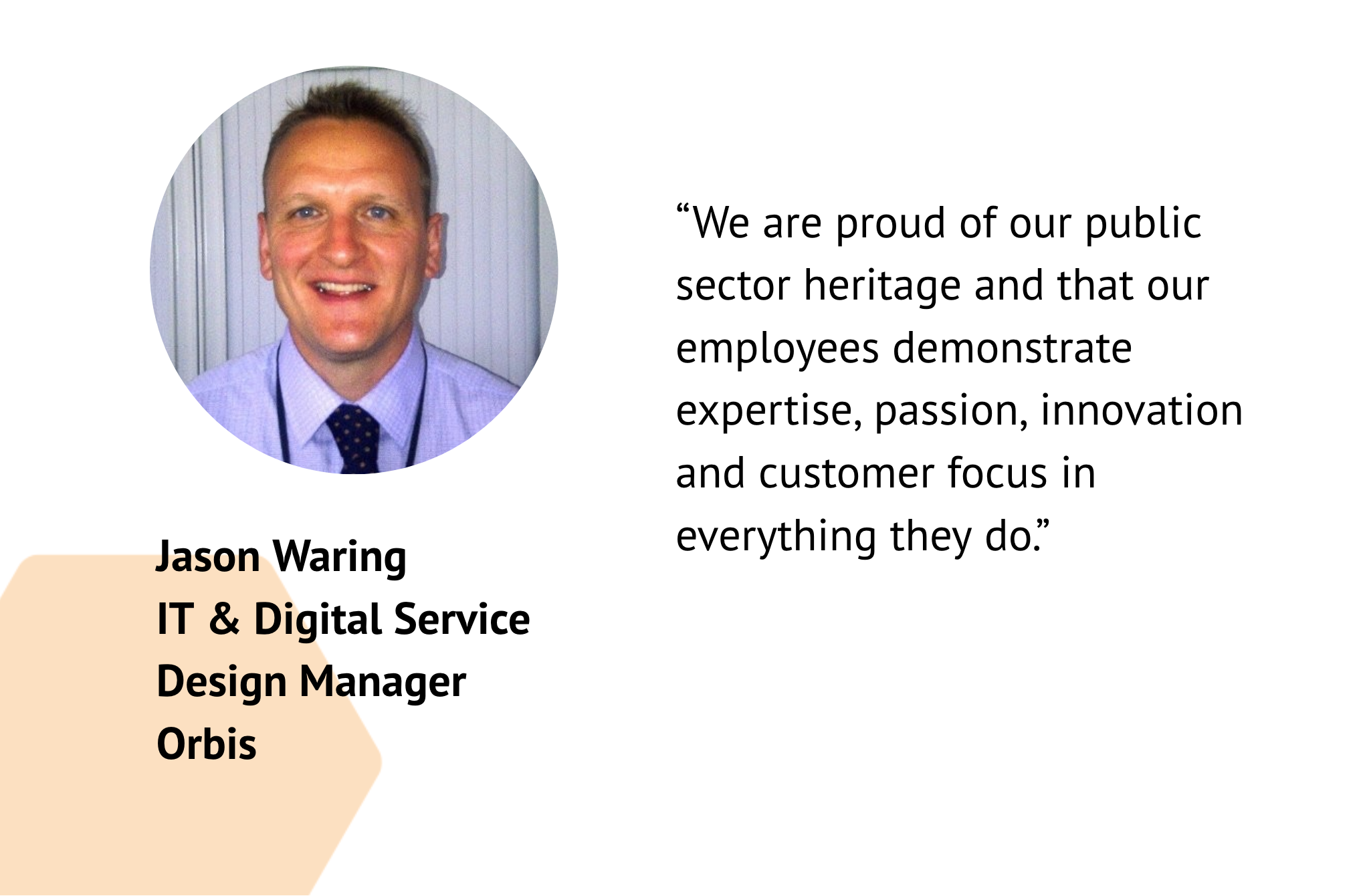 Jason Waring Orbis quote