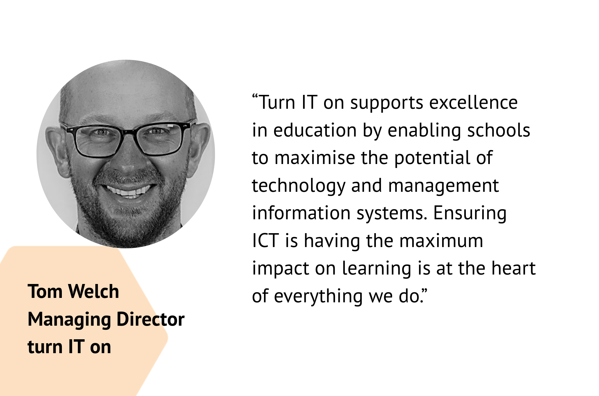 tom welch turniton quote